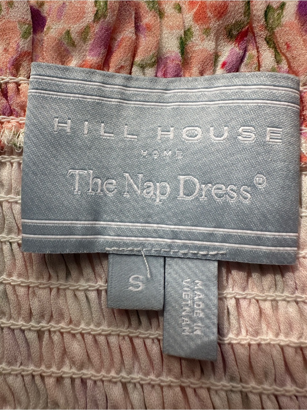 Hill House Ellie Nap Dress. Pansy Georgette Floral. S. EUC - Picture 10 of 10